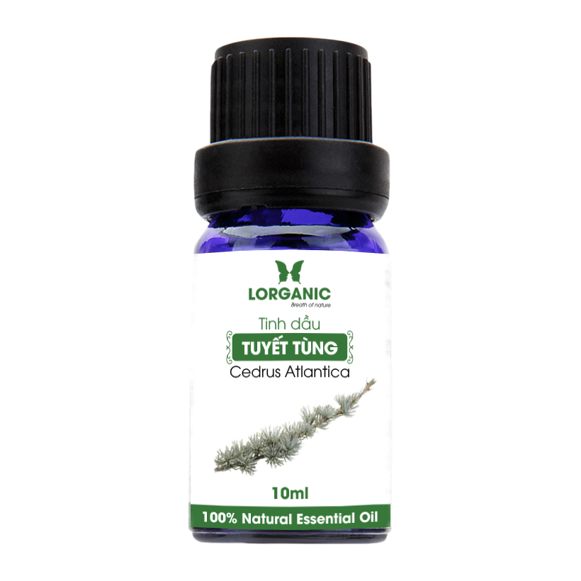 Tinh dầu tuyết tùng Lorganic Cedrus Atlantica 10ml