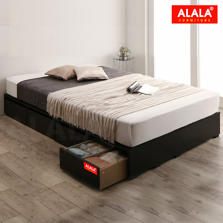 Giường ngủ ALALA49 + 4 hộc kéo / Miễn phí vận chuyển và lắp đặt
