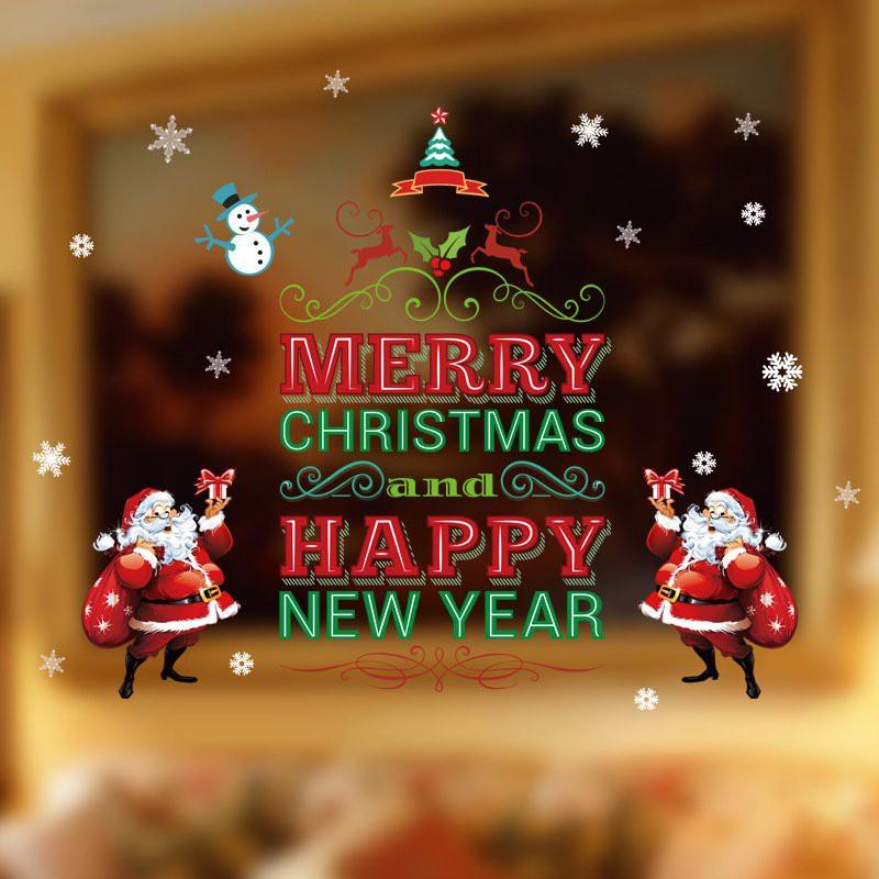 Decal trang trí Noel 05