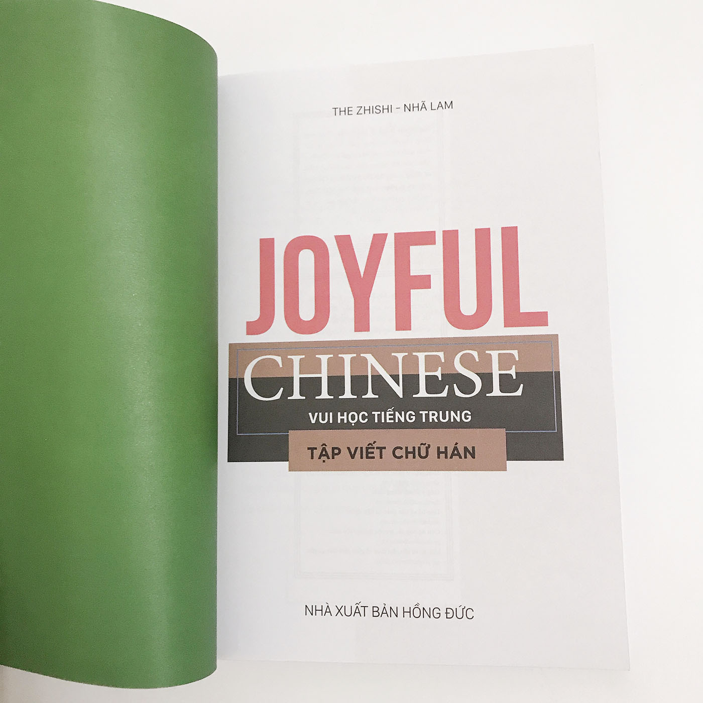 Joyful Chinese - Vui Học Tiếng Trung - Tập Viết Chữ Hán + DVD tài liệu quà tặng