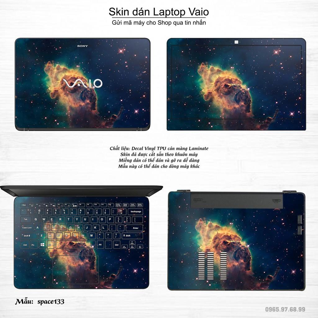 Skin dán Laptop Sony Vaio in hình không gian nhiều mẫu 23 (inbox mã máy cho Shop)