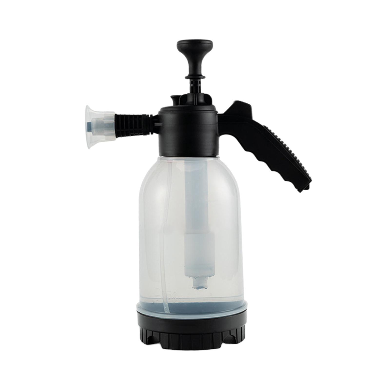 Spray Kettle Manual Foaming Sprayer 60° Spray Range Soap Sprayer Bottle Wind  Hand 2L Pressure Foam Sprayer for Home Cleaning