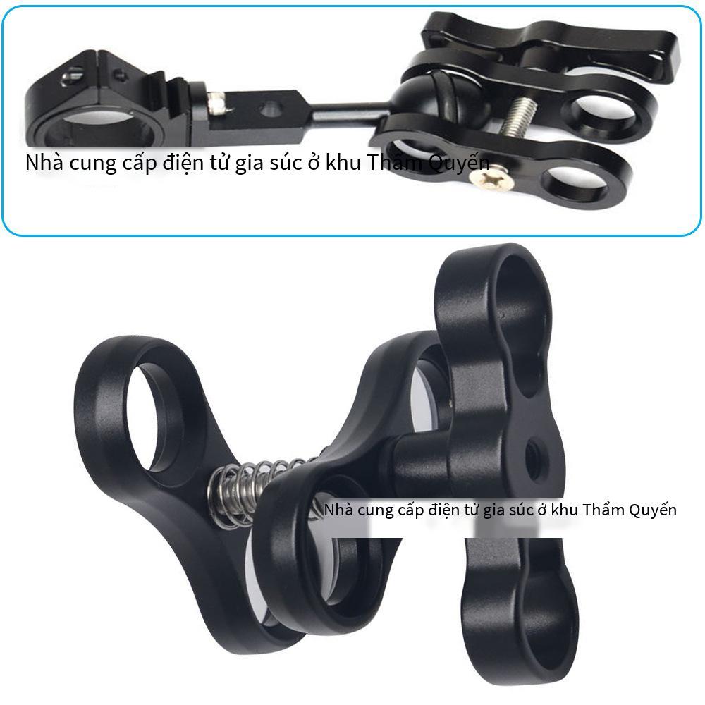 Vận Chuyển Nhanh Lặn Kẹp Bướm Gopro11 10 9 8 Đèn Lặn Kẹp Cánh Tay Phụ Kiện Chụp Ảnh Lấp Đầy Ánh Sáng Camera Adapter Đầu Bóng