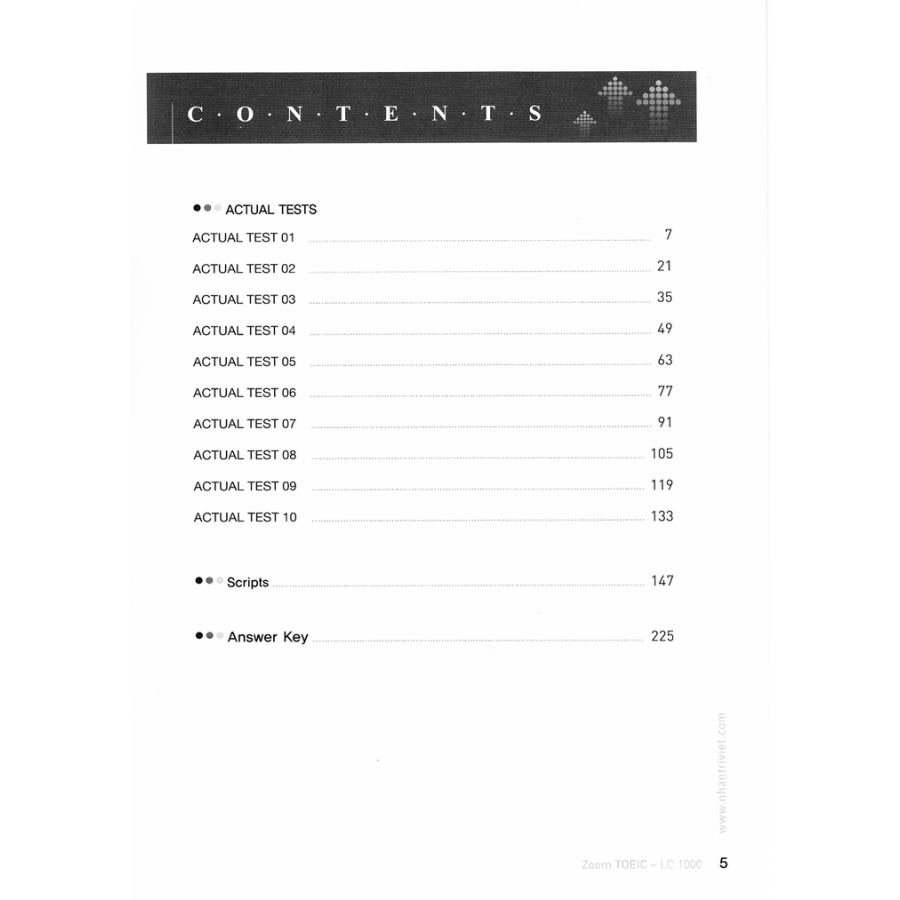 Zoom TOEIC LC 1000 (Kèm CD)