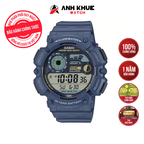 Đồng hồ Casio Nam General Dây Nhựa WS-1500H