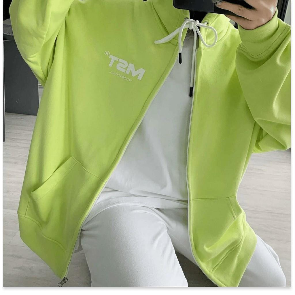 ÁO KHOÁC NỈ HOODIES DÂY KÉO