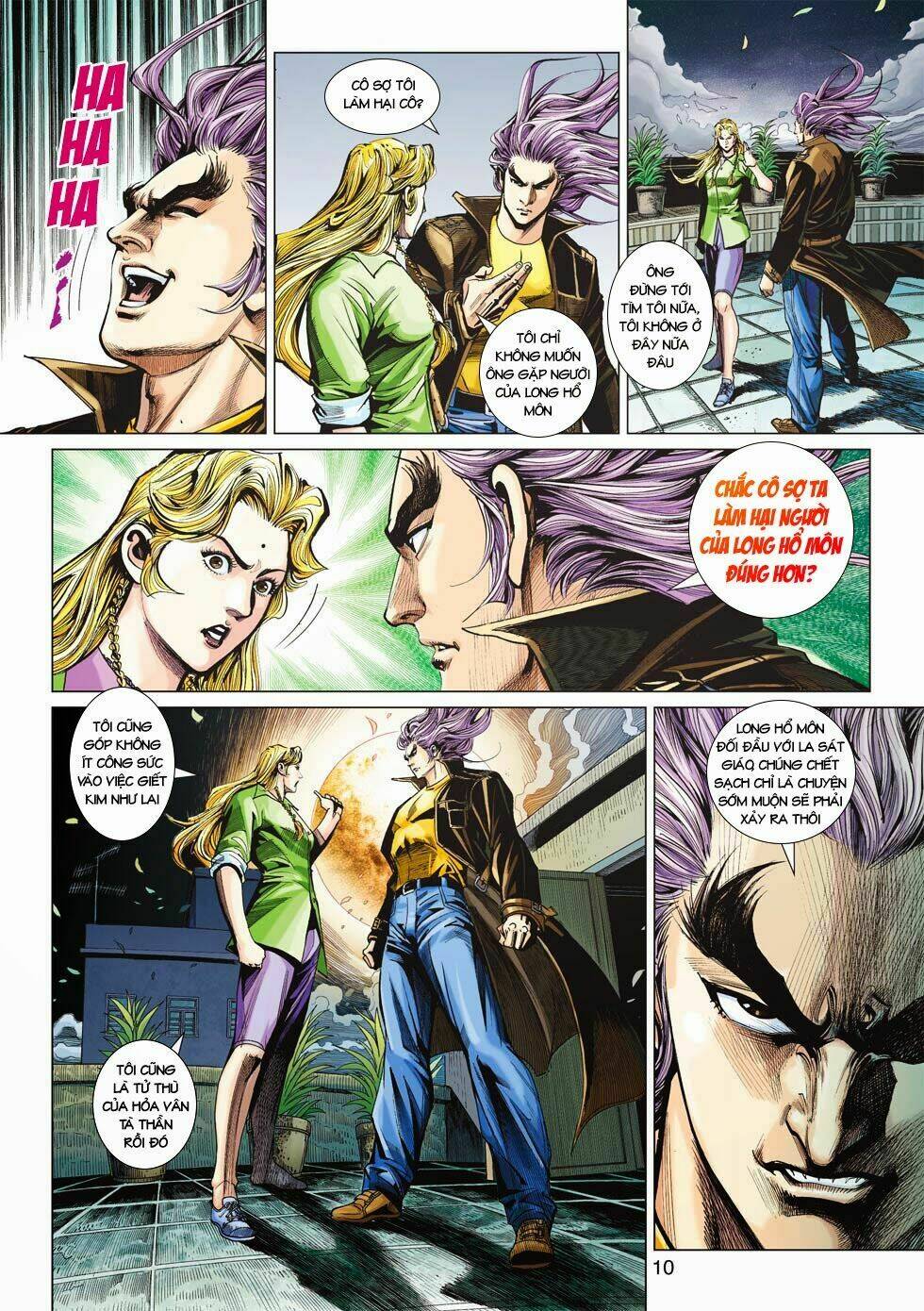 tân tác long hổ môn chapter 438 10