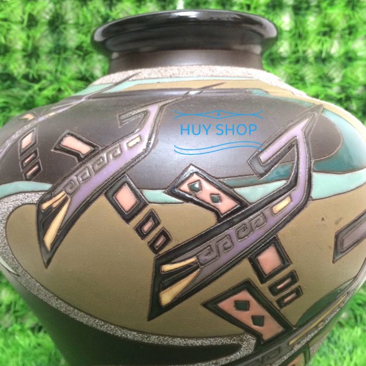 Gốm sứ trang trí cao cấp - BÌNH GỐM TRỜI NAM