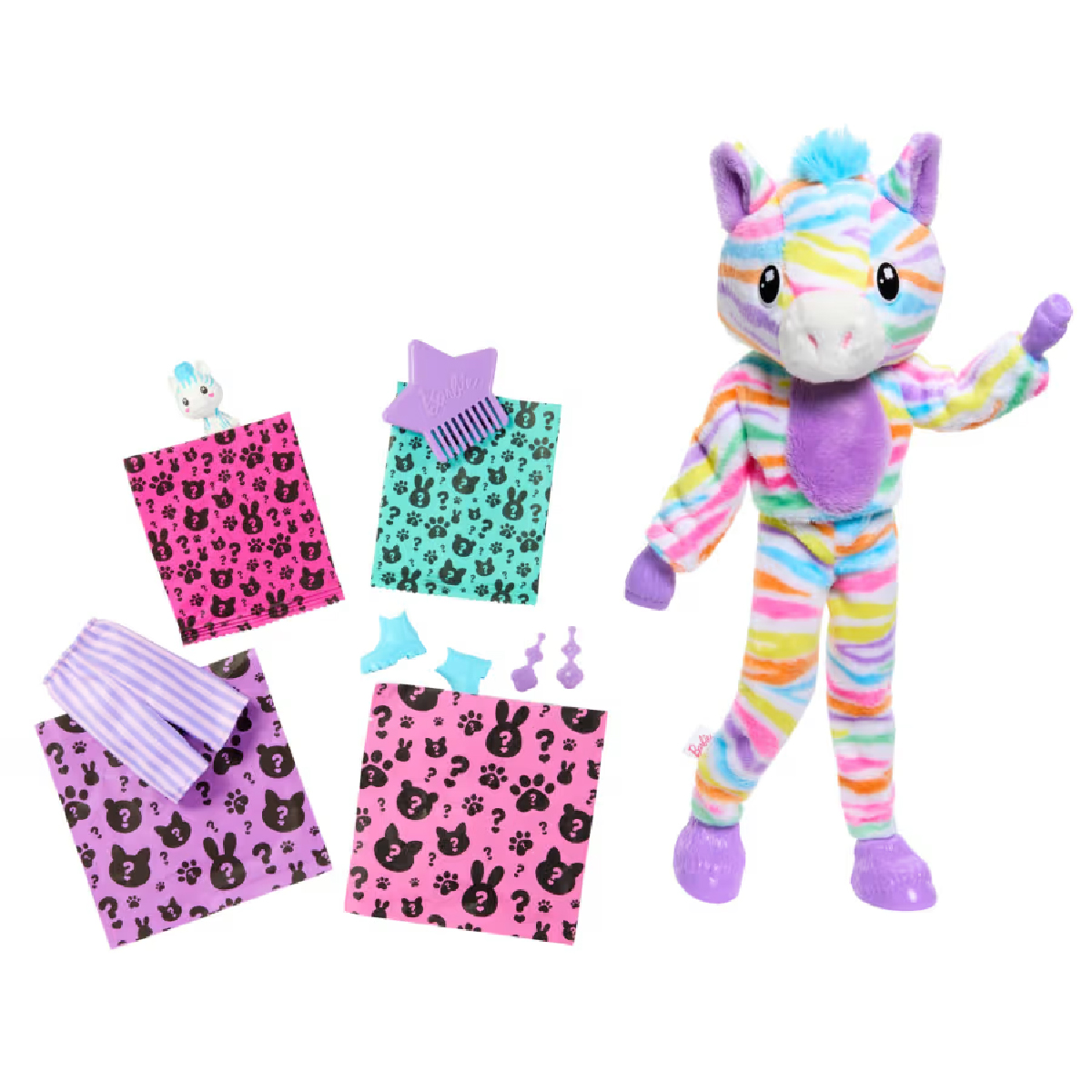 Đồ Chơi Búp Bê Barbie Cutie Reveal - Zebra BARBIE HRK39