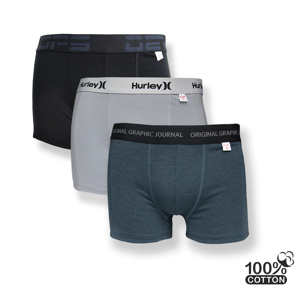 Combo 4 Quần Lót Nam boxer hiệu CITYMEN nhiều lưng 4 chiều vải cotton cao cấp, sịp nam - LMTK-MULTIBC
