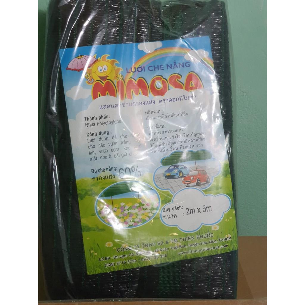 Lưới Che Nắng Mimosa Thái Lan 2X5M -60%