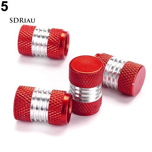 Set 4 ống van màu sắc cho lốp xe