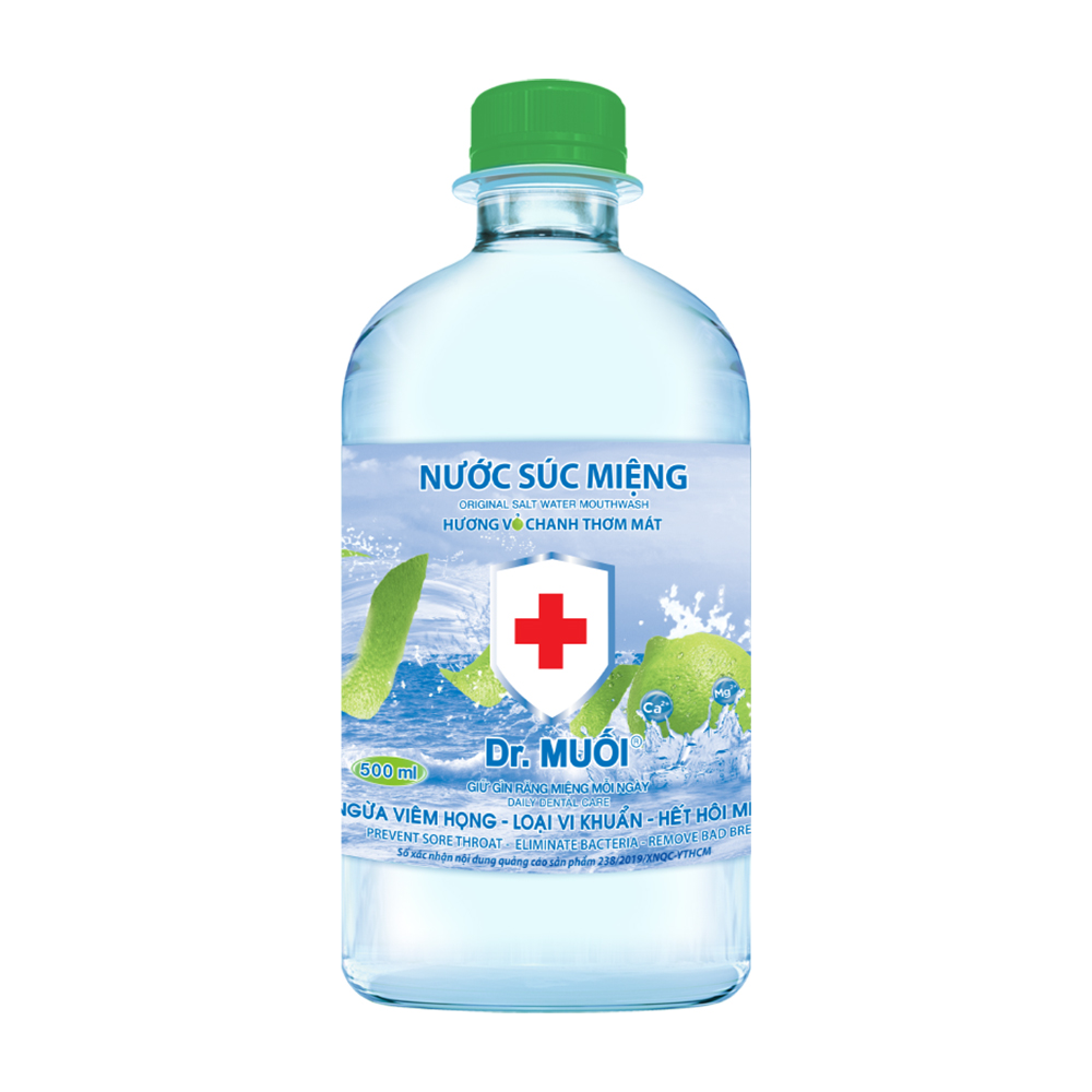 Nước Súc Miệng Dr. Muối Hương Vỏ Chanh