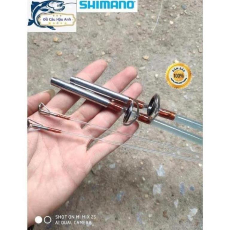 Cần câu cá Shimano 2 khúc đặc trong suốt tải cá 10kg