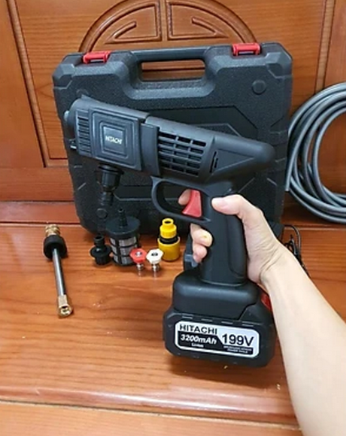 Máy Rửa xe PIN HITACHI