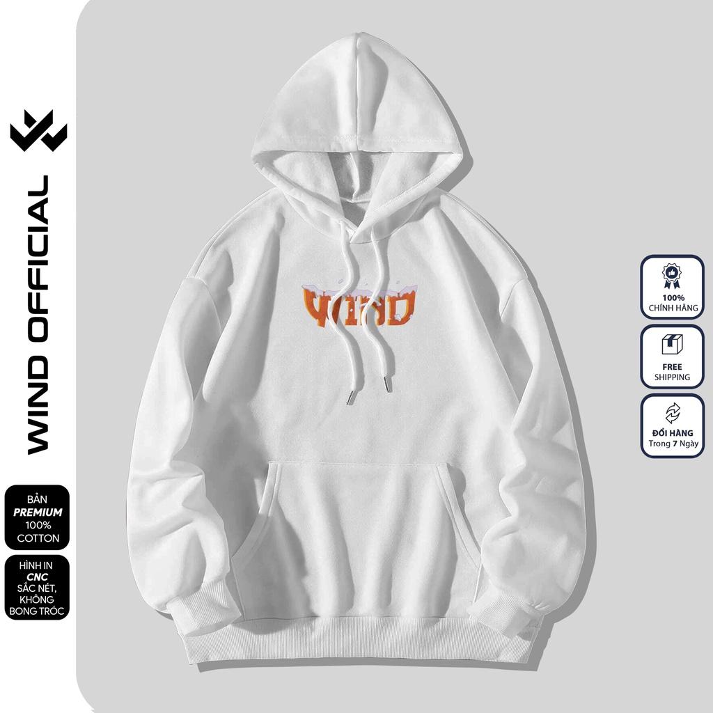 Áo hoodie unisex form rộng WIND bản Premium nỉ ngoại TORY nam nữ oversize ulzzang