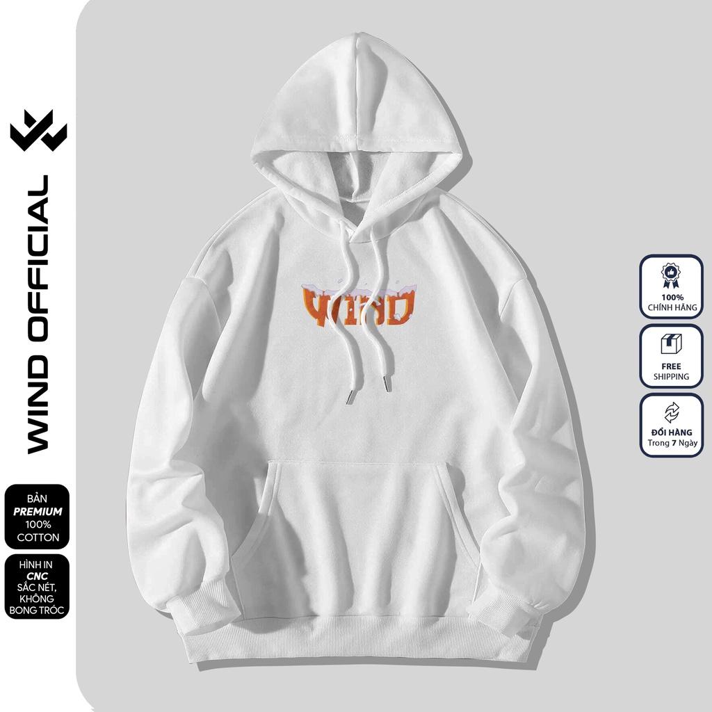 Áo hoodie unisex form rộng WIND bản Premium nỉ ngoại TORY nam nữ oversize ulzzang