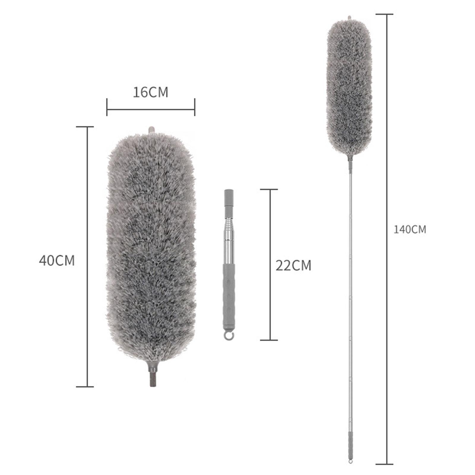 Microfiber Feather Duster Dust Brush Cleaner for Furniture Cars High Ceiling
