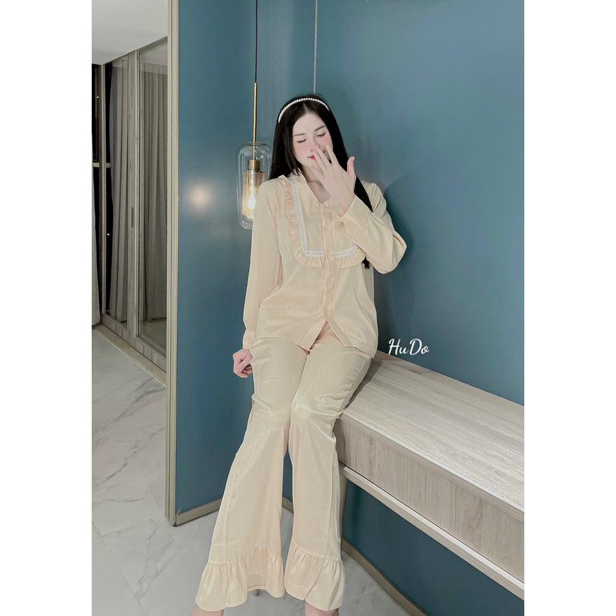 Bộ Bèo Cổ Nhọn Xước Ánh Kim cao cấp HHC Store