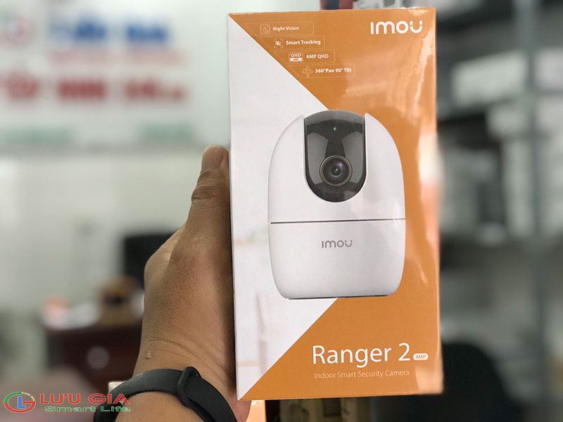 Camera wifi gia đình IMOU Ranger 2 A42P-B 4MP chính hãng xoay 360 độ , đàm thoại hai chiều , nhận thông báo khi phát hiện chuyển động và tiếng động lạ - Hàng Chính Hãng