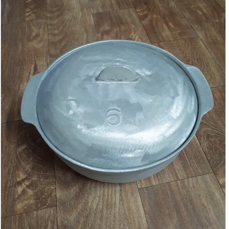 Nồi gang đúc kho thịt cá, nấu lẩu 27cm