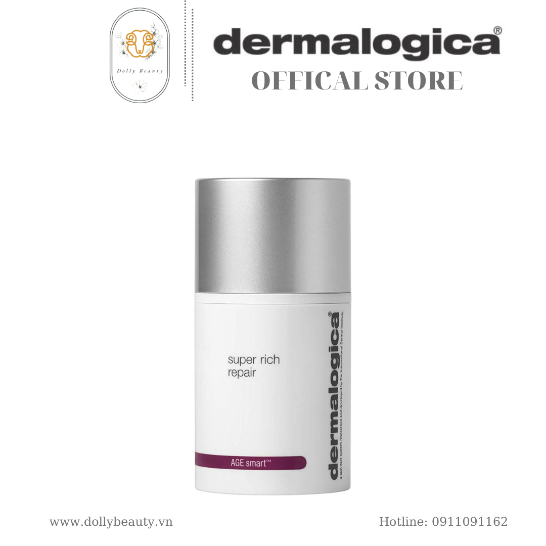 Kem dưỡng chuyên sâu SUPER RICH REPAIR dành cho da khô kinh niên của Dermalogica - Dolly Beauty