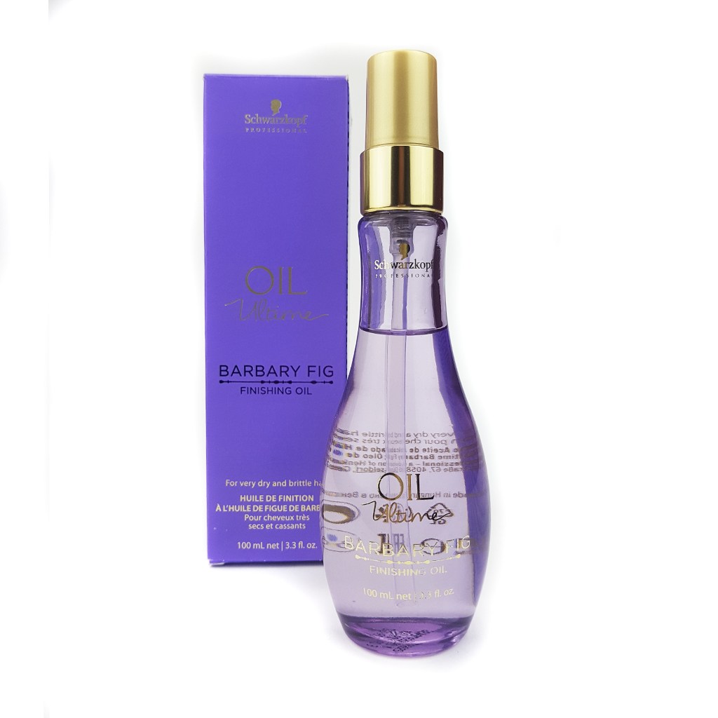 Tinh dầu dưỡng (từ tóc vừa đến to sợi) Schwarzkopf OIL Ultime Barbary Fig Finishing Oil 100ml (màu tím)