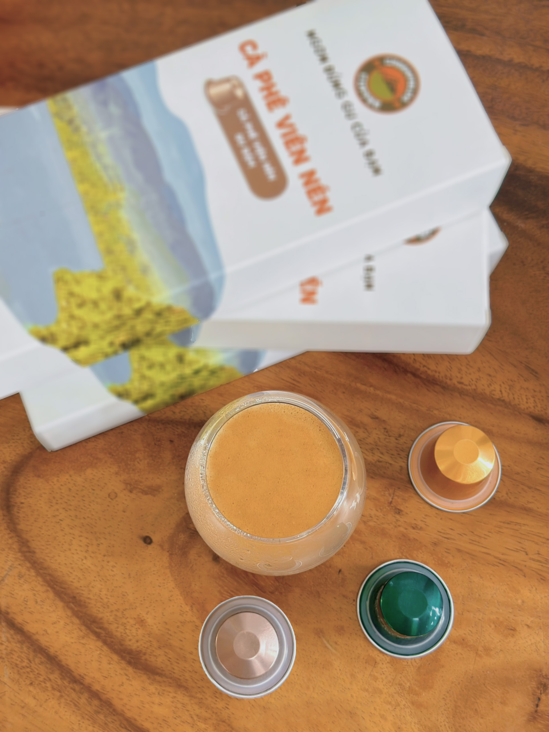 Cà phê viên nén gu đậm Greenfields Coffee dành cho máy Nespresso MẪU MỚI