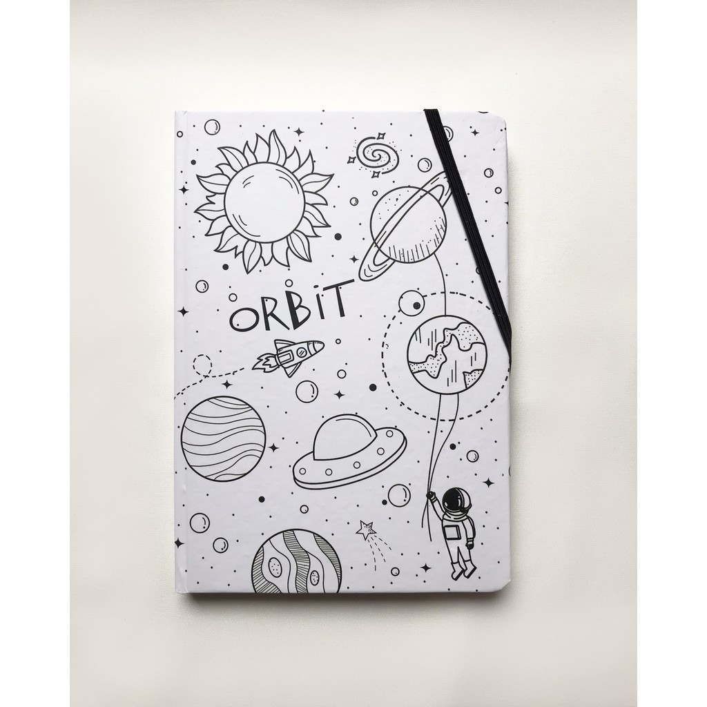 Cá Chép - Sổ Bìa Cứng Khâu Gáy OBI (A5) Ruột Dot