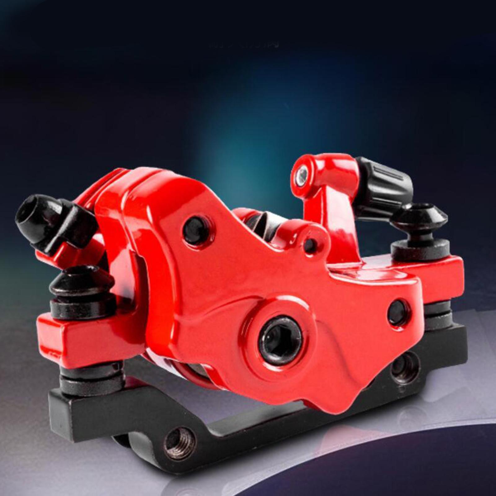 2xSolid Bike Disc Brake Caliper R160/F180 Rotor Disc Calipers Red F160 R140