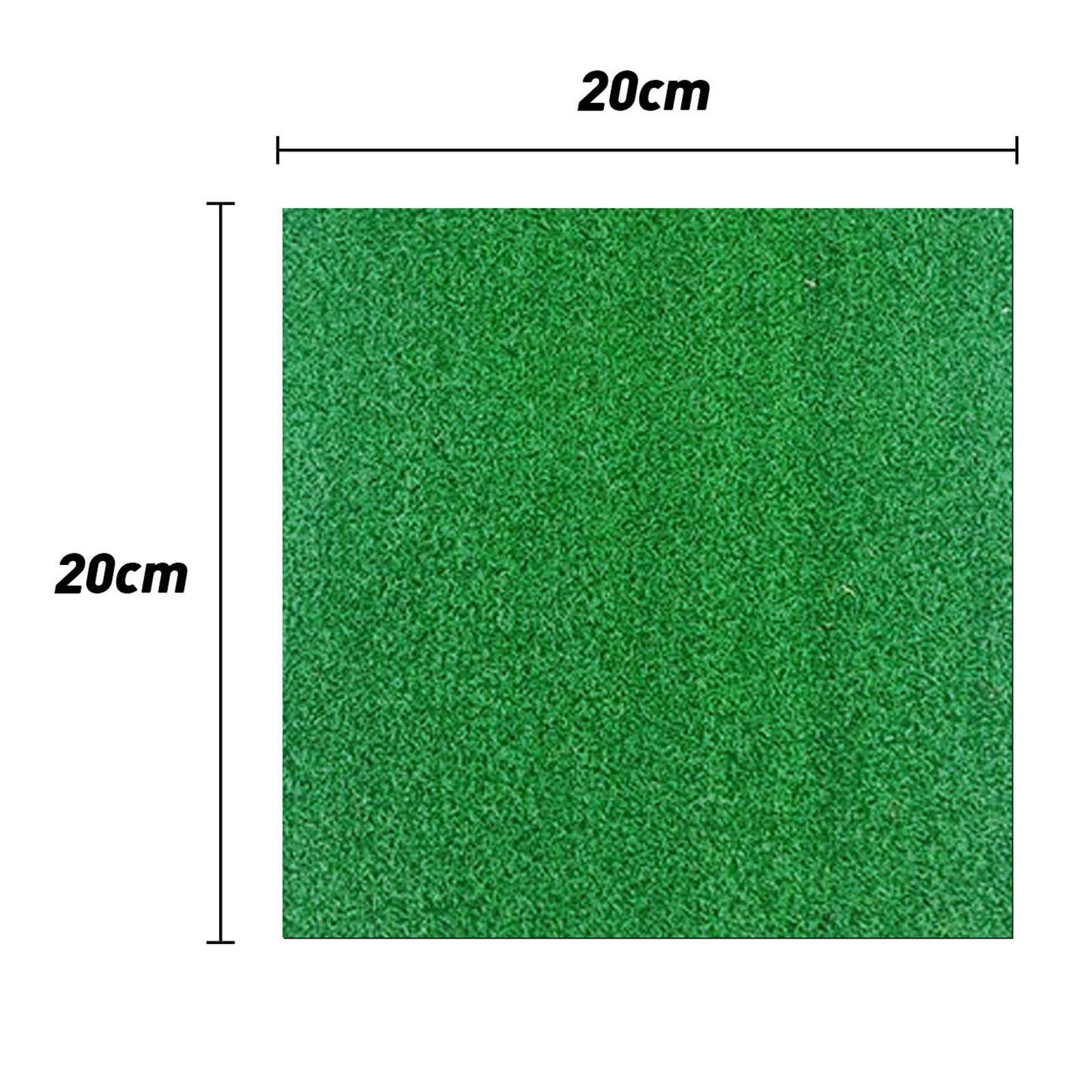 Golf Hitting Mat Portable Residential Practice Grass Mat Beginner Swing Detection Mat Golfer for Indoor & Outdoor