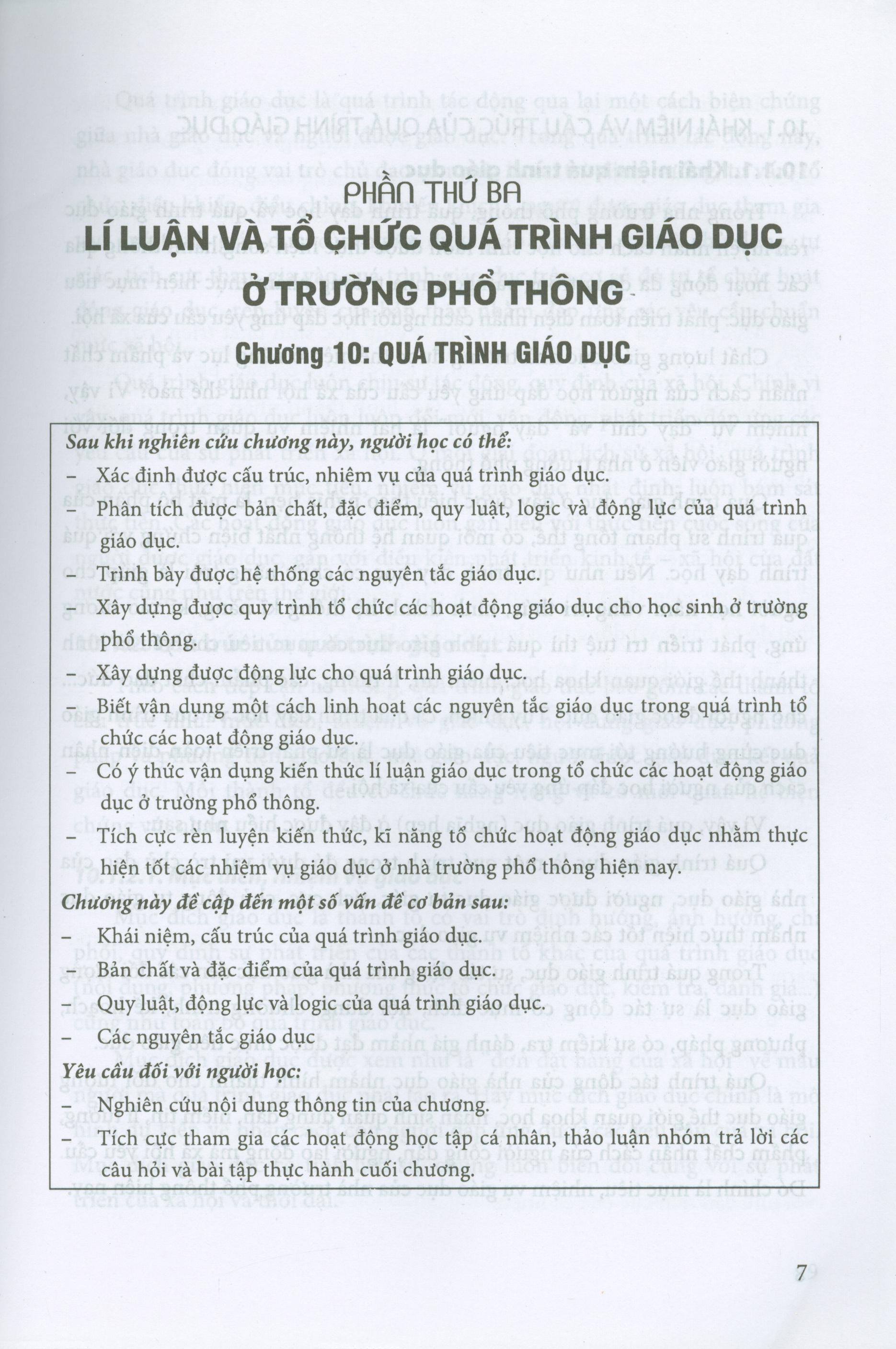 Giáo Trình Giáo Dục Học - Tập 2