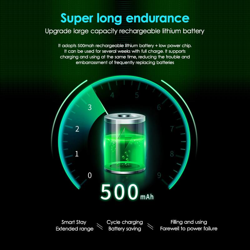 FD Chuột Không Dây Bluetooth 2.4G Dual Chế Độ Sạc Chuột Dành Cho Doanh Nghiệp Chơi Game 2400DPI Im Lặng 500MAh Dài Làm Việc thời Gian Chuột