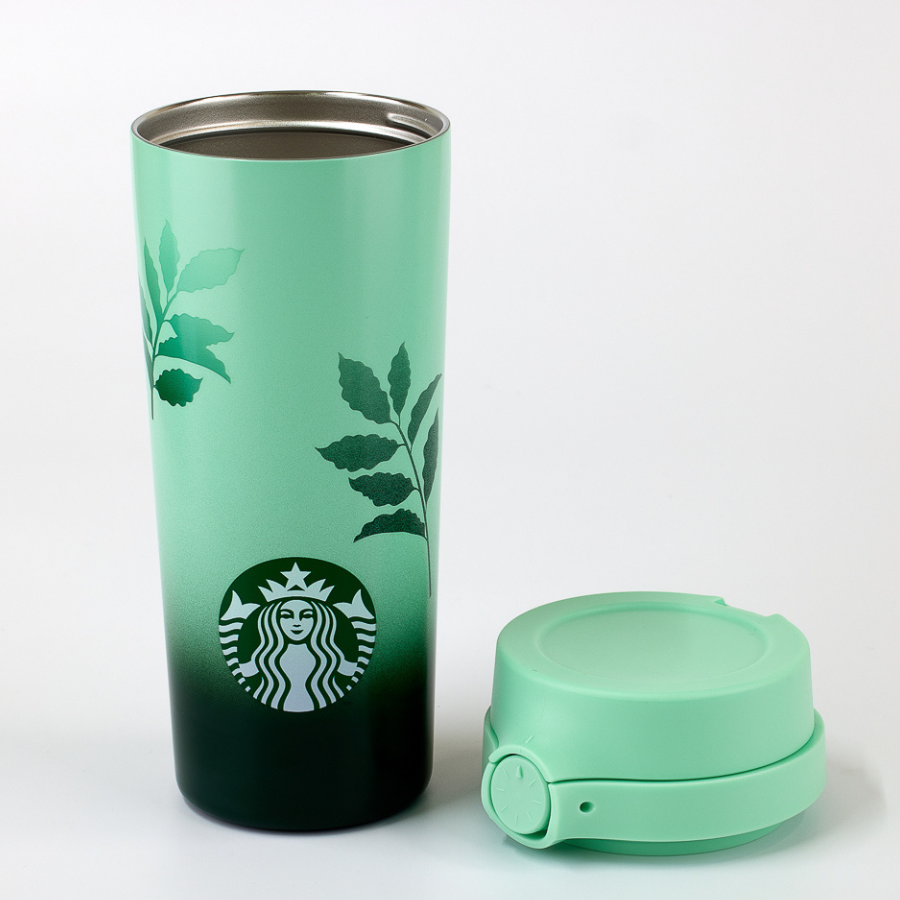 Bình Starbucks 16Oz Stainless Steel NEW GRNS GRADT SIREN