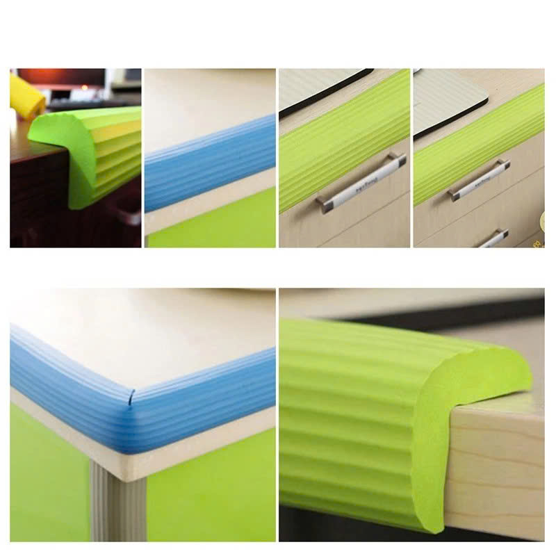 Cuộn xốp bọc cạnh bàn bịt góc chữ W bảo vệ chống sốc chống va chạm êm dày DÀI 2 MÉT Bọc Cạnh Bàn Ghế Giường Tủ Bảo Vệ Trẻ Em Dây Bọt Biển Tránh Va Đập Góc Cạnh Sắt Kèm Băng Dán - Hàng Loại 1- Chính Hãng KHÓA BẢO VỆ CÁC LOẠI