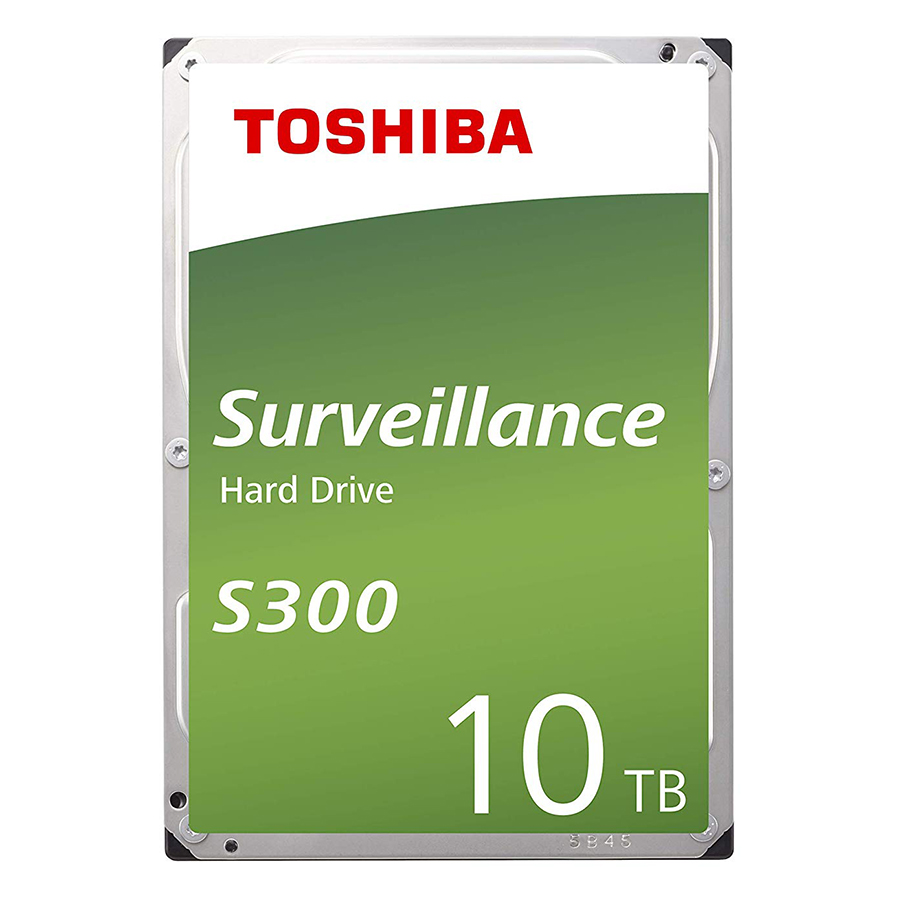 Ổ Cứng HDD Toshiba 3.5&quot; 10TB Surveillance S300 series (256MB) 7200rpm SATA3 (6Gb/s) HDWT31AUZSVA - Hàng Chính Hãng