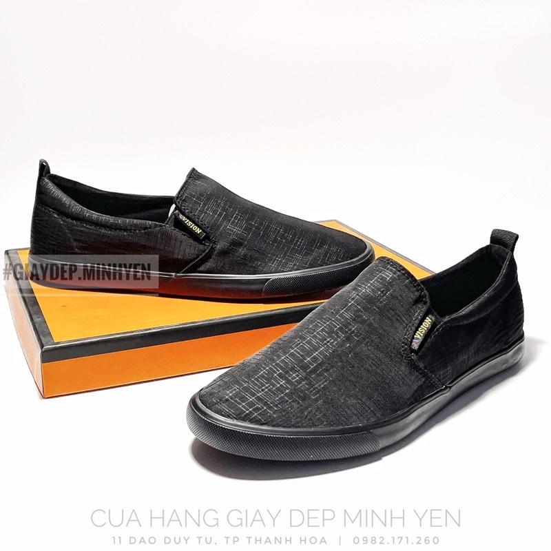GIẦY LƯỜI VẢI NAM LEYO HÀNG ĐẸP - SLIP ON NAM