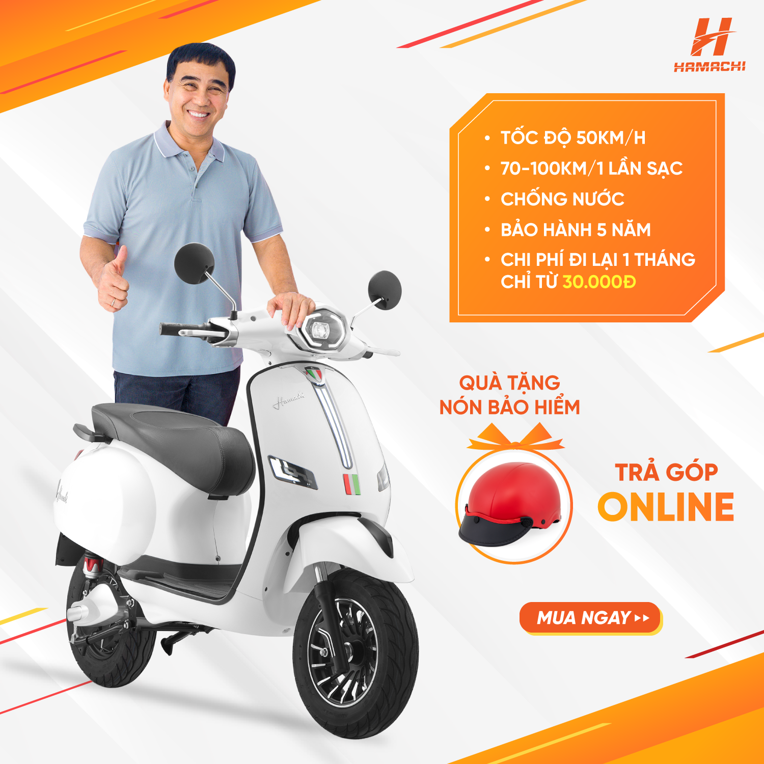 Xe Máy Điện Hamachi Lx