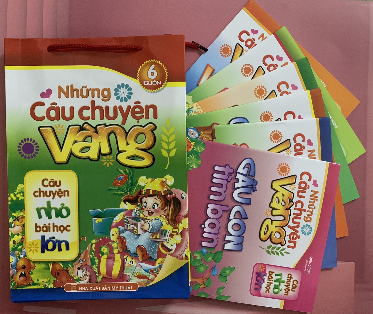 Sách Combo Những Câu Chuyện Vàng - Câu Chuyện Nhỏ Bài Học Lớn (Túi 6 Cuốn)