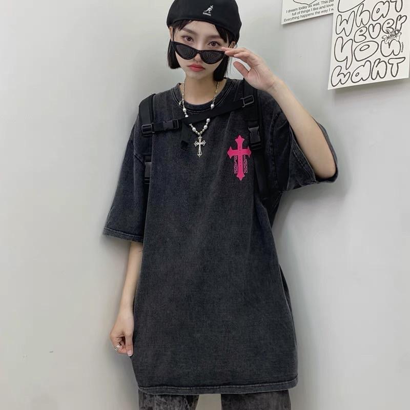 Áo thun loang unisex áo thun wash unisex in 2 mặt