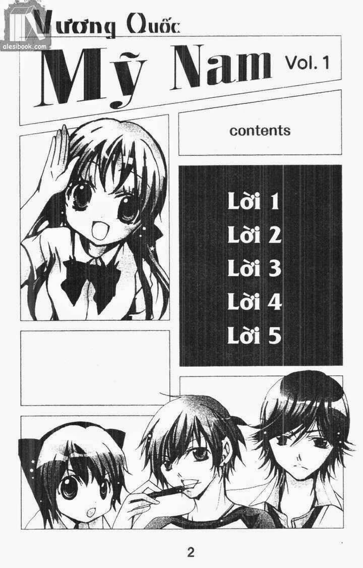 vương quốc mỹ nam chapter 1 2