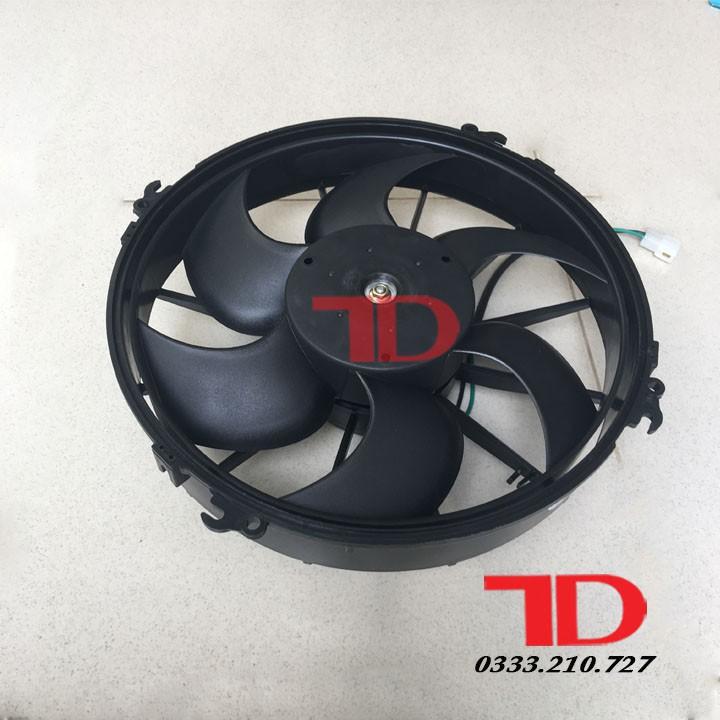 Quạt dàn nóng xe khách, xe bus 13 INCH 33 cm loại 12V 120W cánh hút 261PL