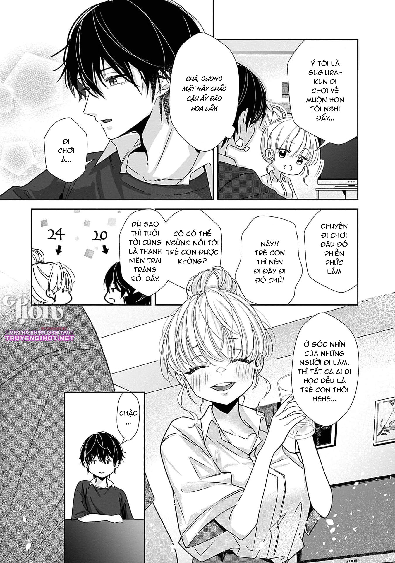 [18+] bị em trai nhà bên dụ dỗ rồi!!! chapter 1.2 13