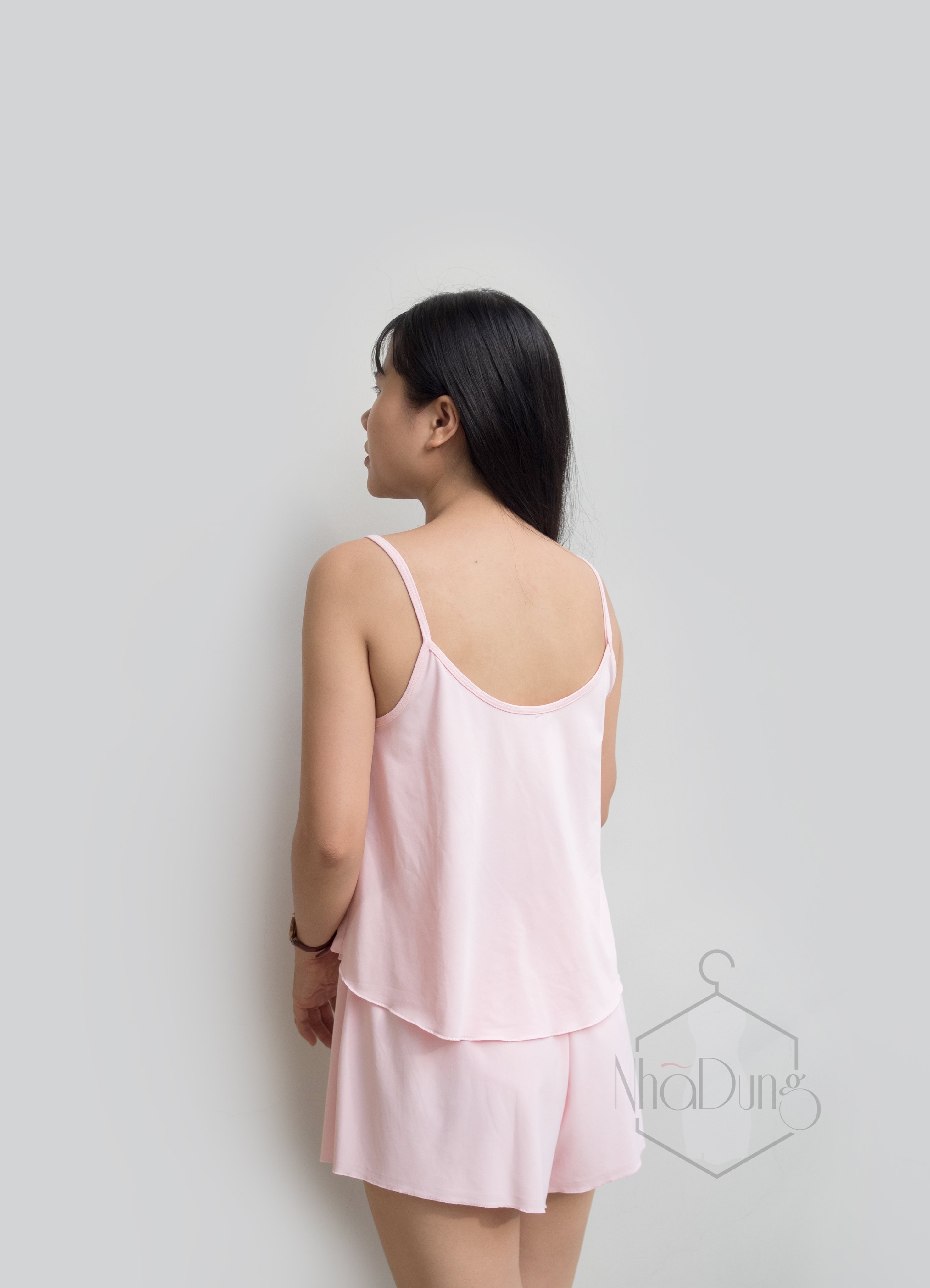 BỘ NGỦ HAI DÂY MẶC MÁT CHO NỮ VẢI THUN LẠNH 4 CHIỀU LOẠI 1 SIÊU XỊN SIÊU RẺ TỪ 40-65KG