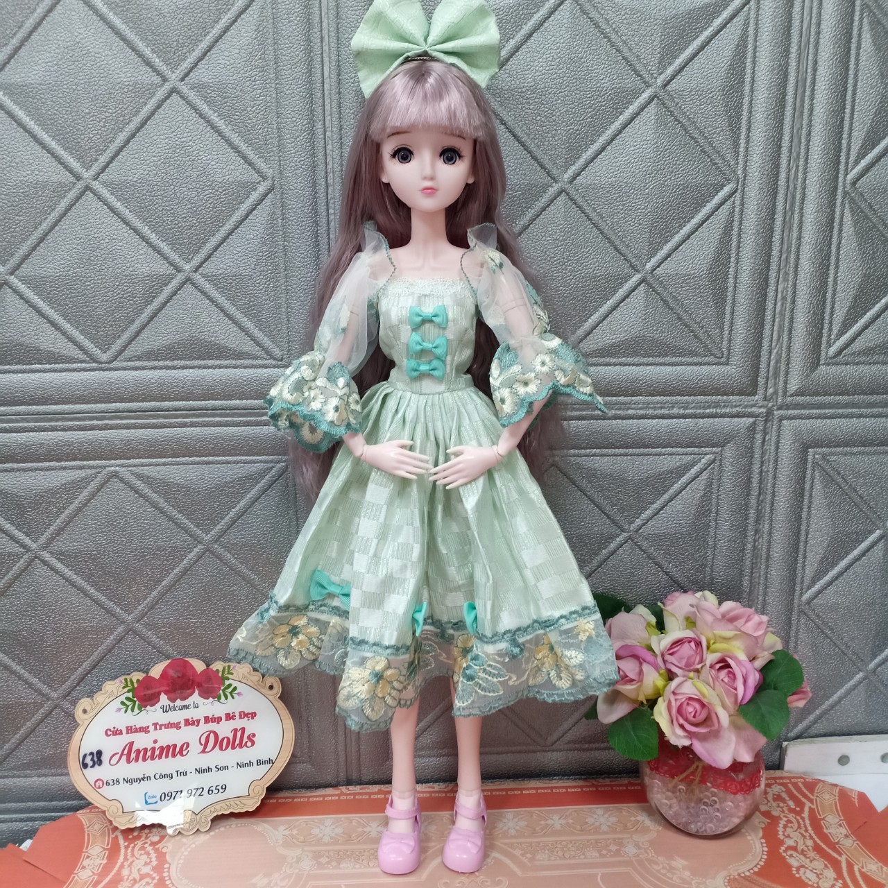 Set Hộp Quà Búp bê 60cm mặc váy lolita xinh xắn số lượng có hạn