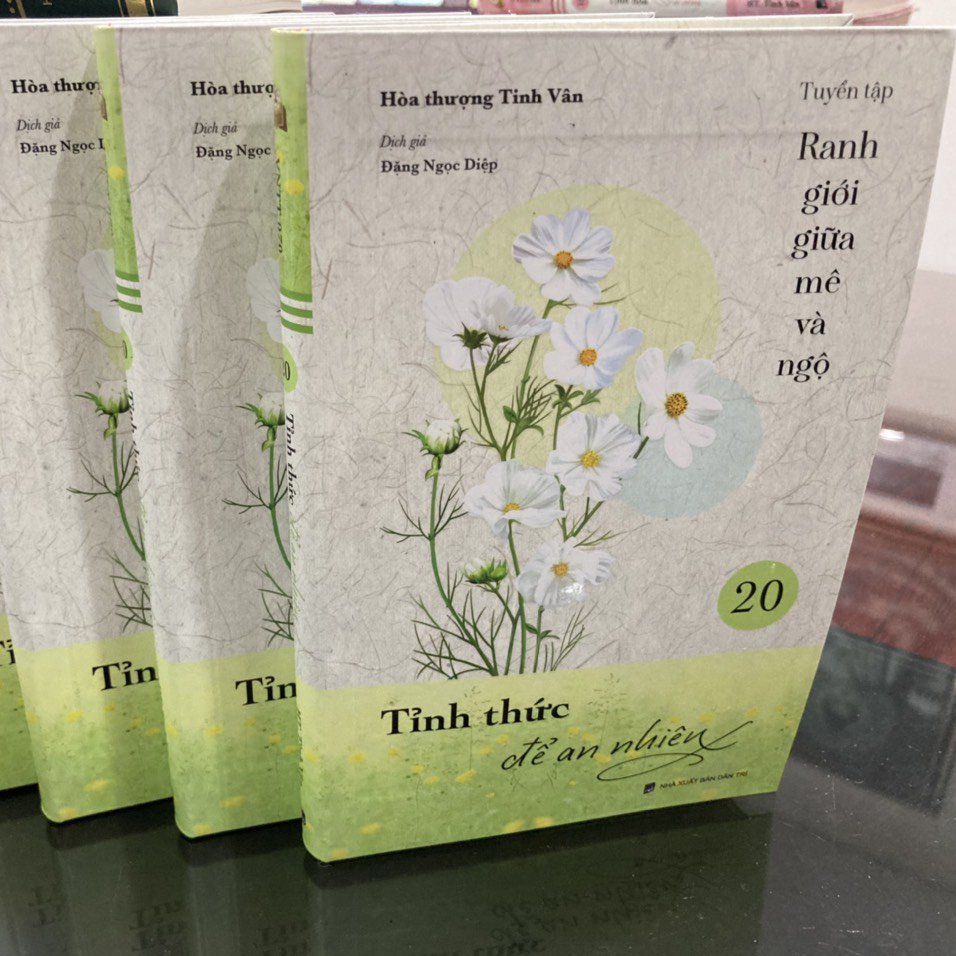 Sách - Tỉnh thức để an nhiên - tuyển tập Ranh giới giữa mê và ngộ tập 20