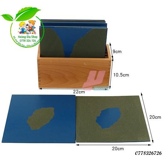Thẻ học các hình thái đất và nước