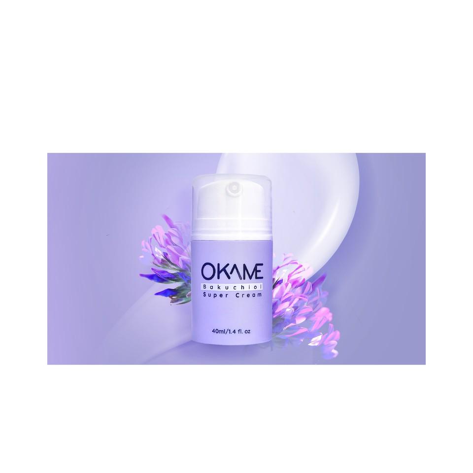 Kem Dưỡng Chống Lão Hoá, Săn Chắc Da Okame 1% Bakuchiol Super Cream 40ml