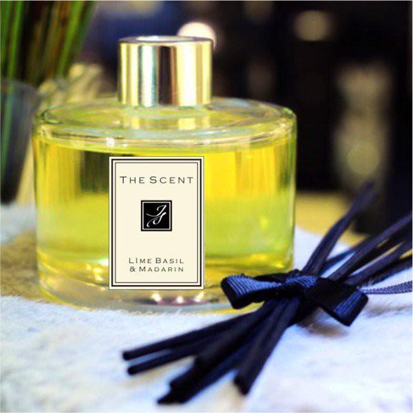 LIME BASIL & MANDARIN - BỘ KHUẾCH TÁN TINH DẦU QUE MÂY THE SCENT