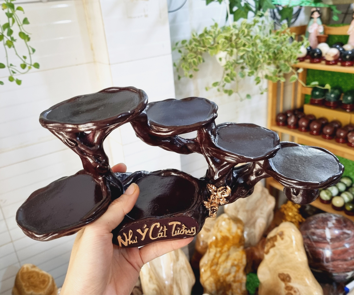 Chân đế ngang 6 ô Như Ý Cát Tường